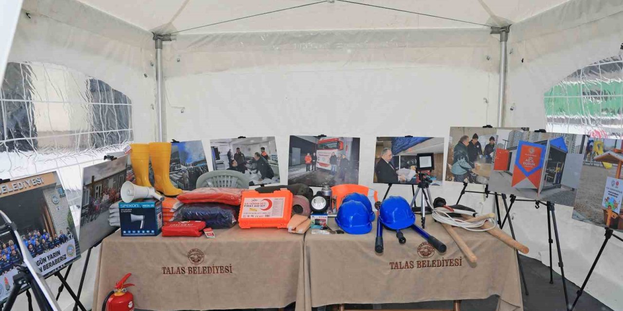 Talas Belediyesi’nden Deprem Farkındalığı