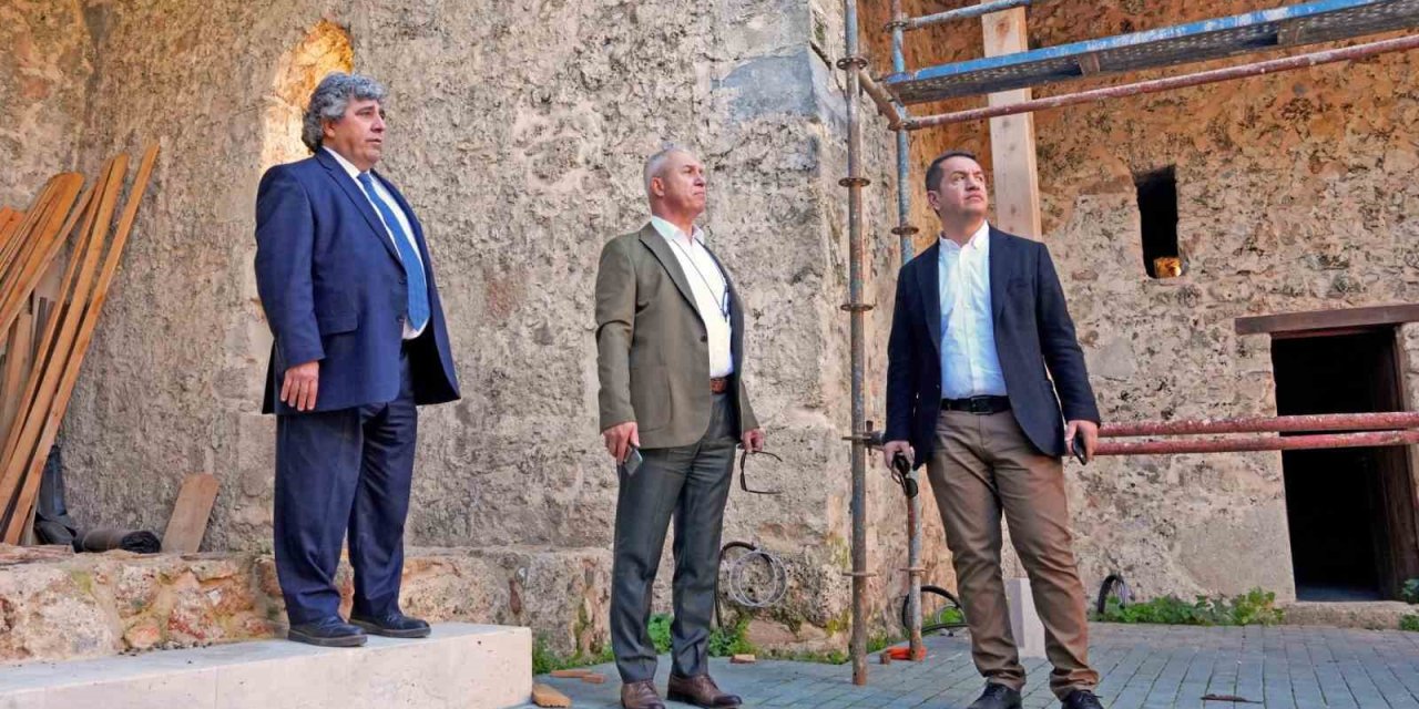 Tarihi Oba Medresesi’nde Çalışmalar Son Aşamaya Geldi