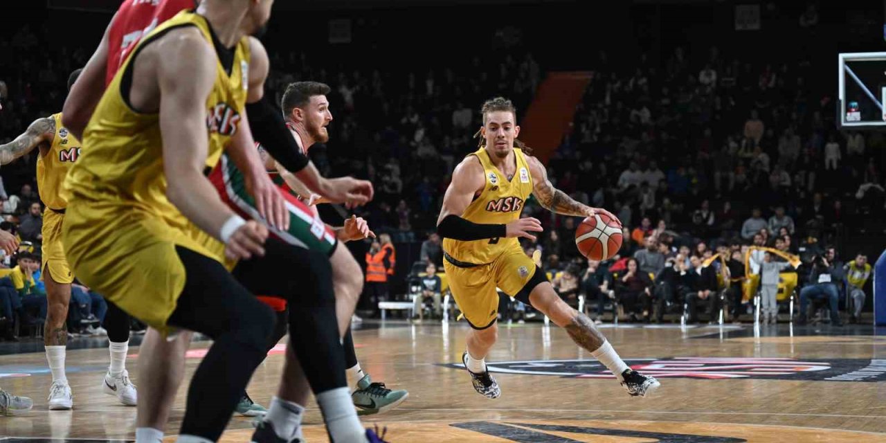 Türkiye Basketbol Süper Ligi: Mersin Spor Kulübü: 94 - Karşıyaka: 87