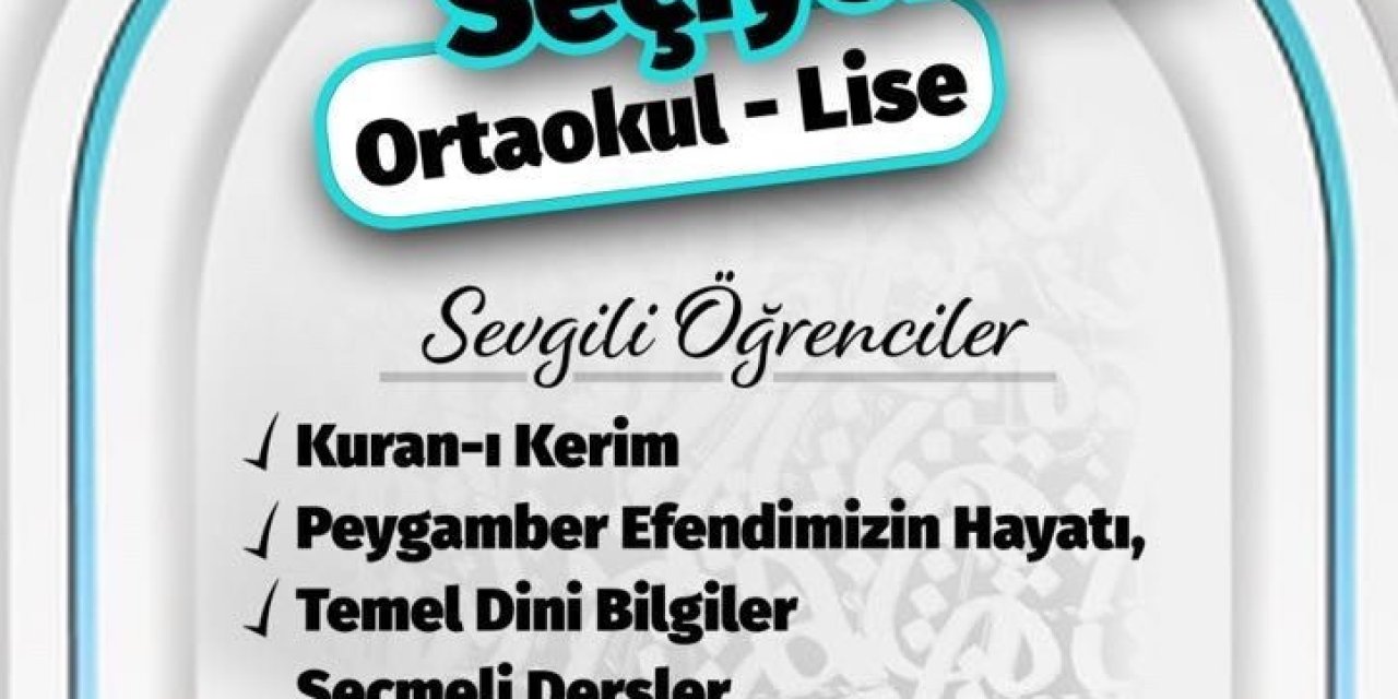 Eğitime Destek Platformu’ndan Gençlere Seçmeli Ders Hatırlatması