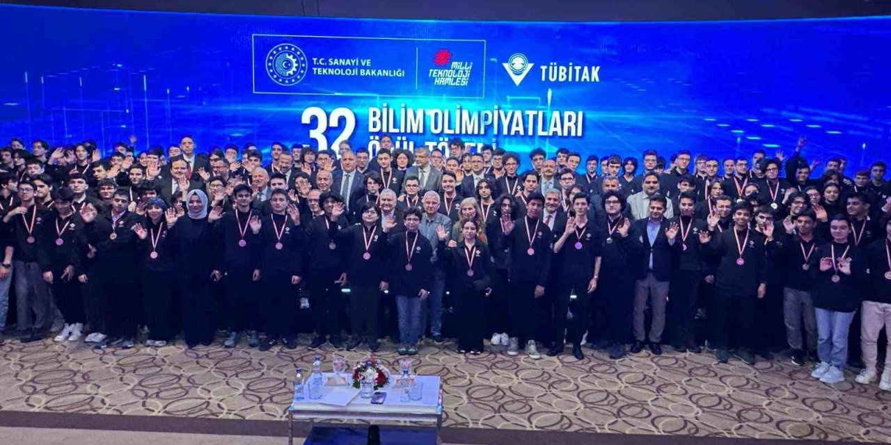 32. Bilim Olimpiyatları Ödül Töreni, Anfaş’ta Düzenlendi