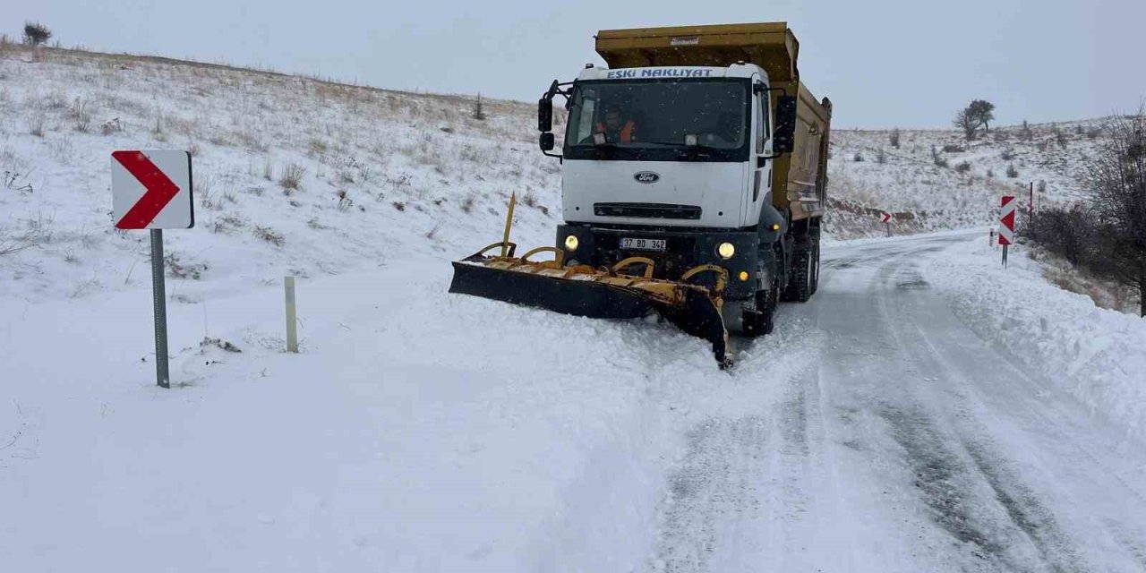 Kayseri’de 38 Yol Ulaşıma Kapalı