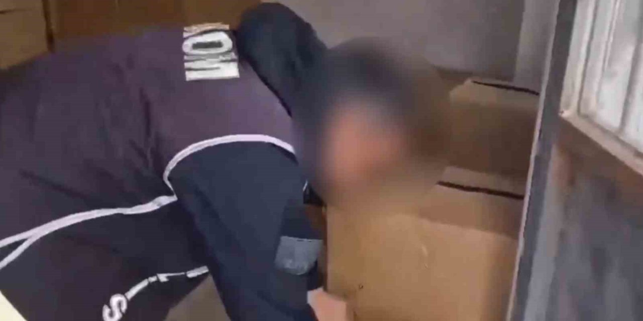 Kayseri’de 209 Bin 400 Dal Doldurulmuş Makaron Ele Geçirildi