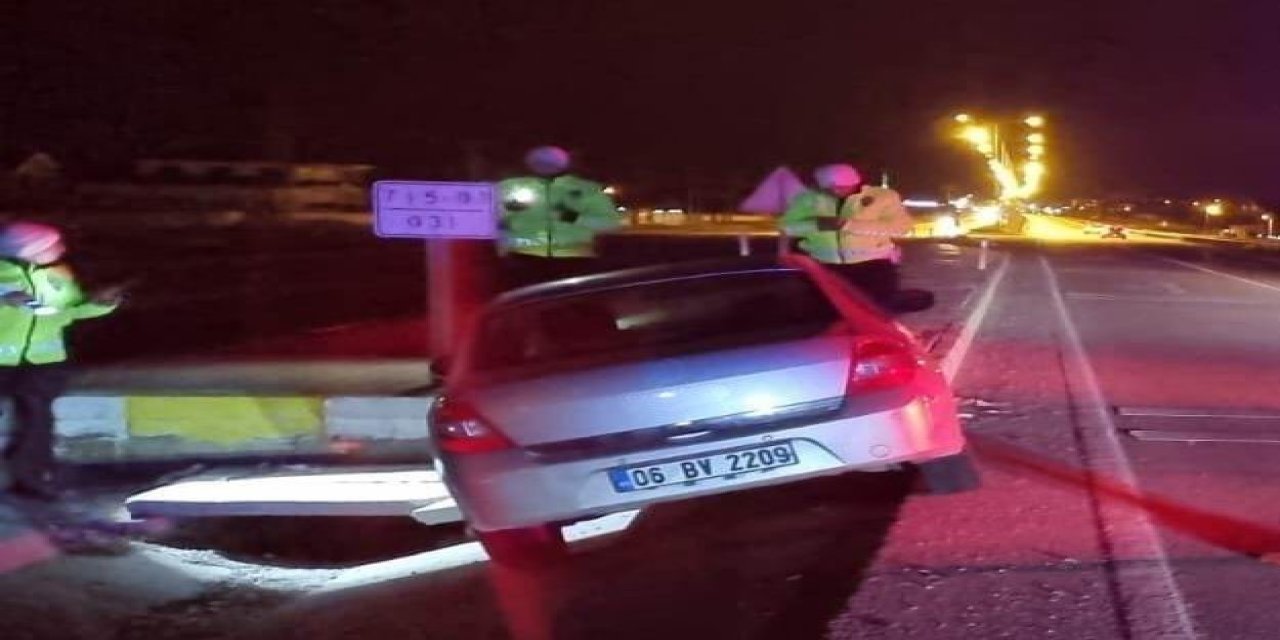 Konya’da Trafik Kazası: 2 Yaralı