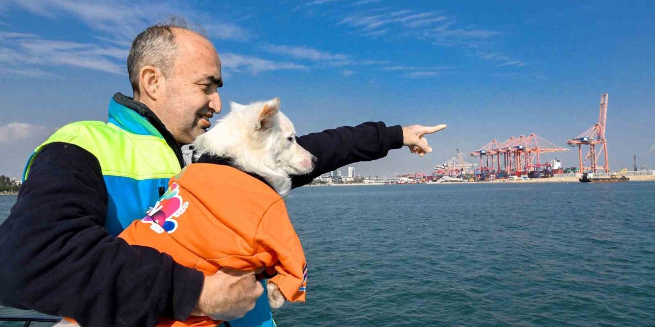 ’köpük’, Belediye Personeliyle Birlikte Deniz Kirliliğine Karşı Mücadele Ediyor