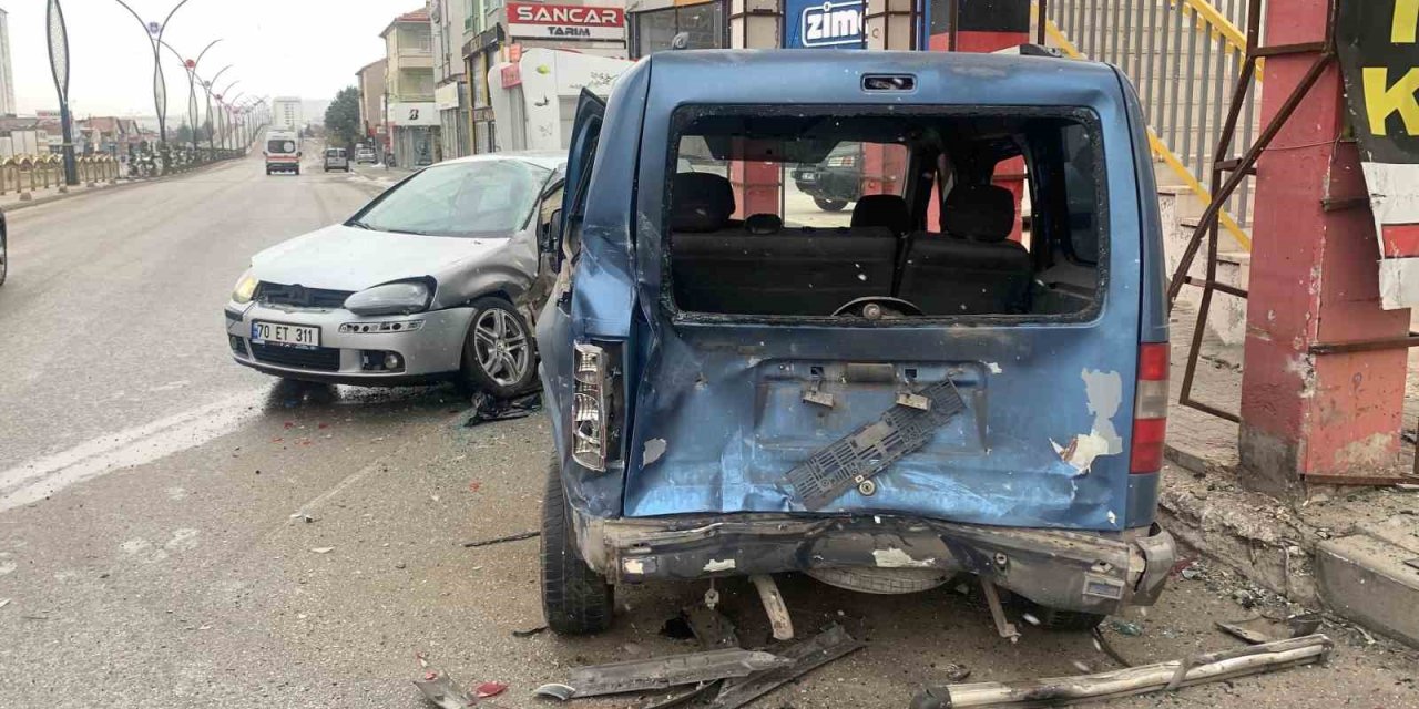 Karaman’da Gizli Buzlanma Kazaya Yol Açtı: 1 Yaralı