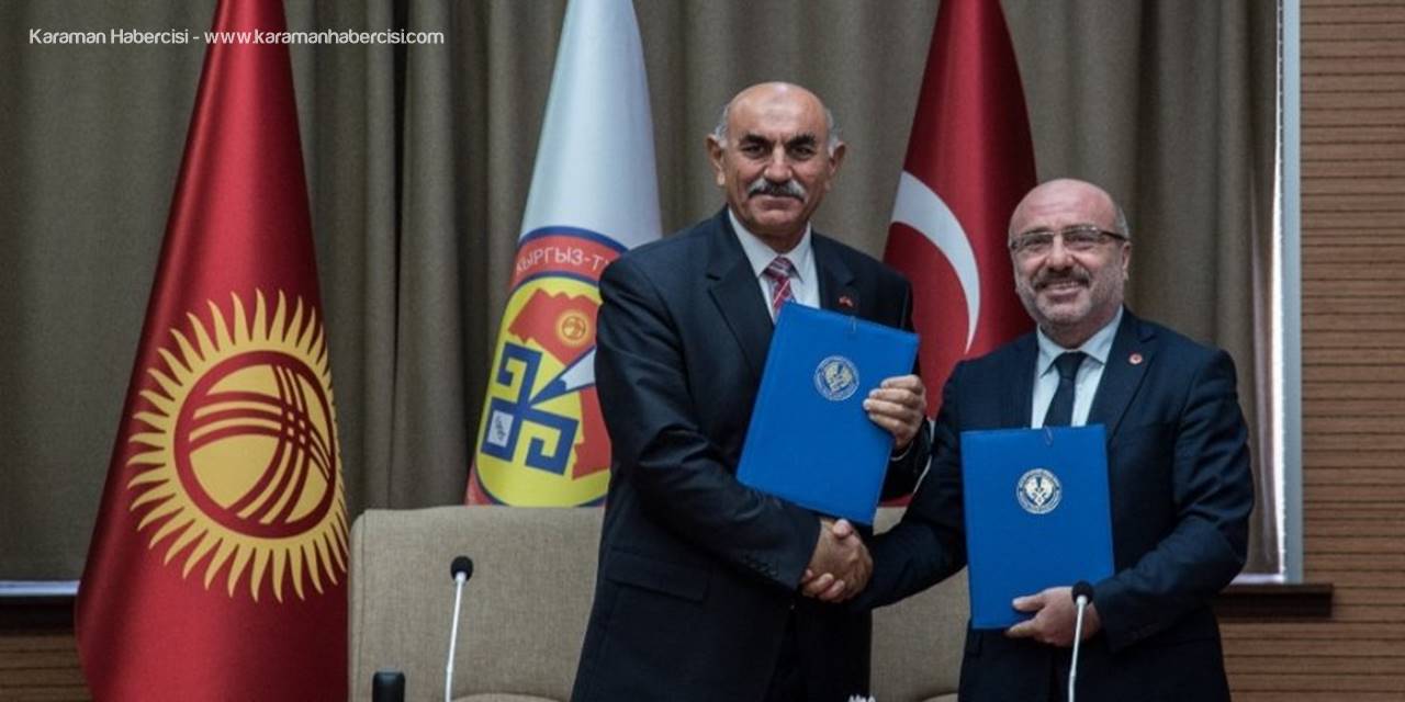 Kayü Rektörü Karamustafa, Kırgızistan’da