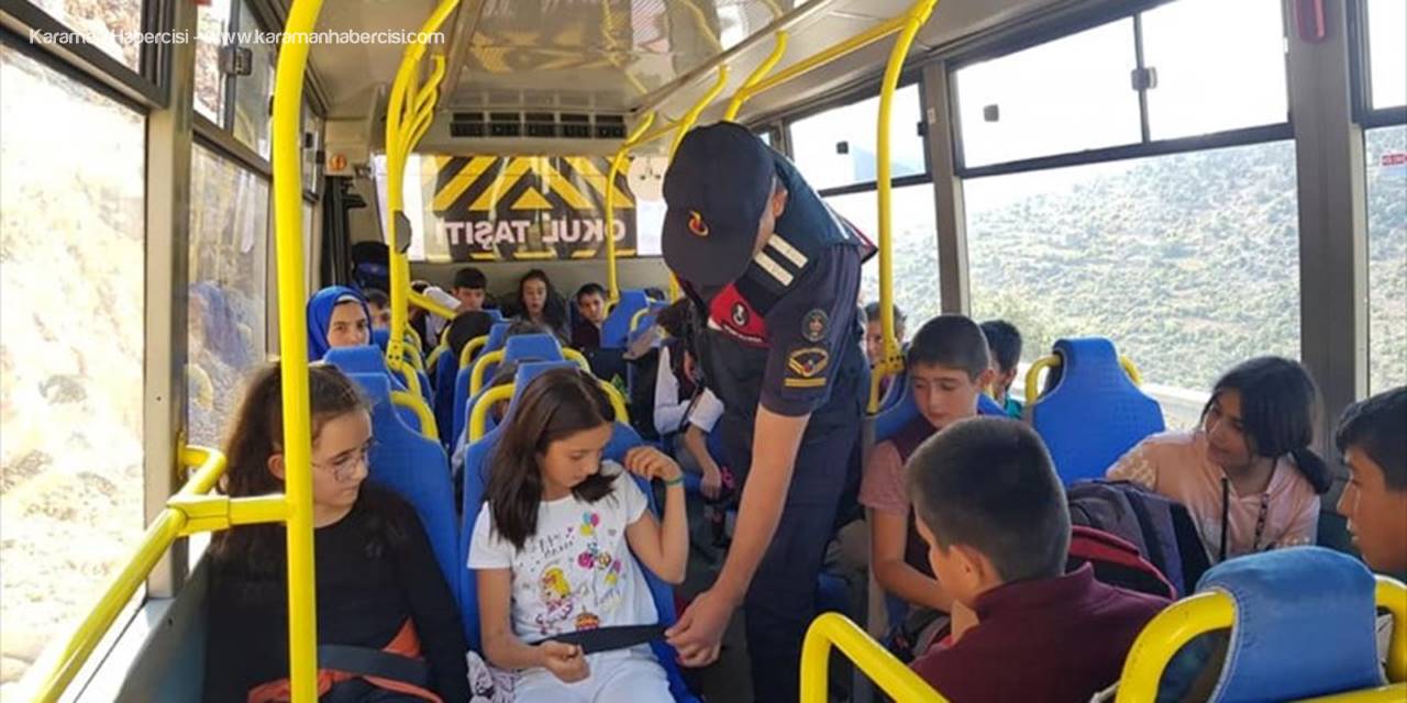 Derebucak'ta Öğrenci Servisleri Denetlendi