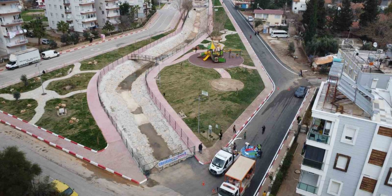 Ay Deresi’ne Yemyeşil Nefes Alanı