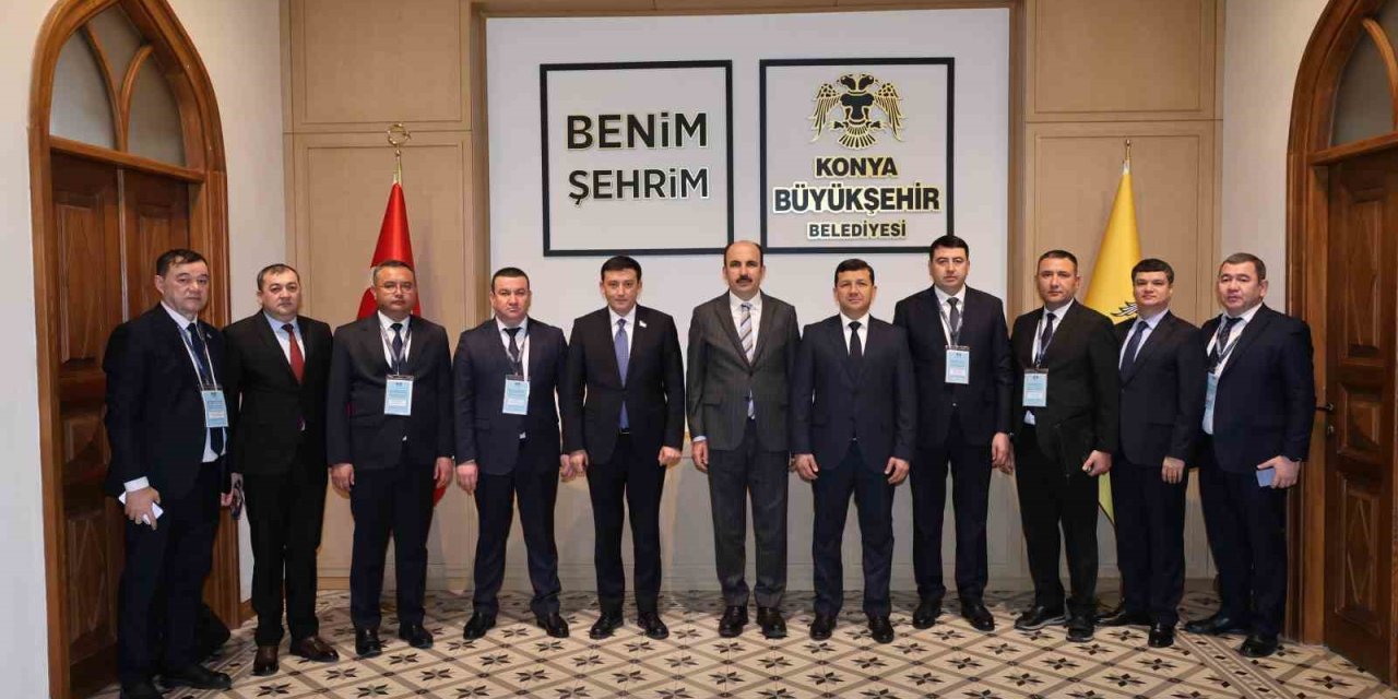 Konya Büyükşehir İle Semerkant Belediyesi Kardeş Şehir Oldu