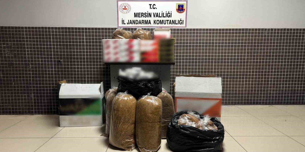 Mersin’de 28 Bin 500 Adet Kaçak Makaron Ele Geçirildi