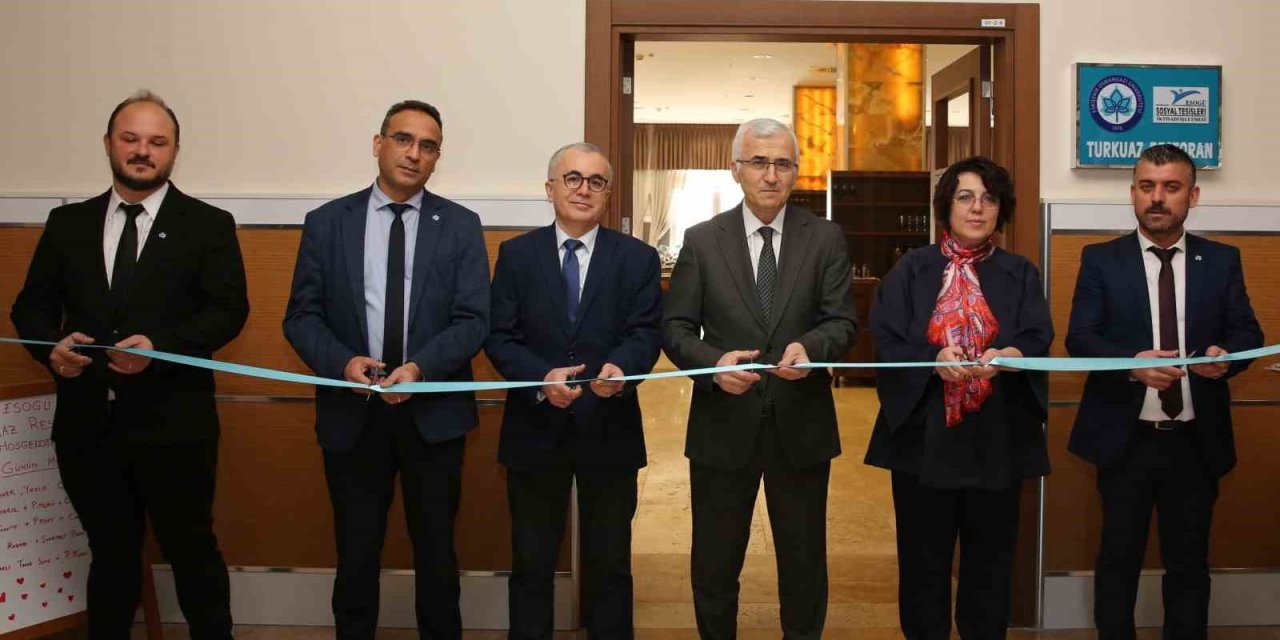 Esogü’de Turkuaz Restoran Hizmete Açıldı