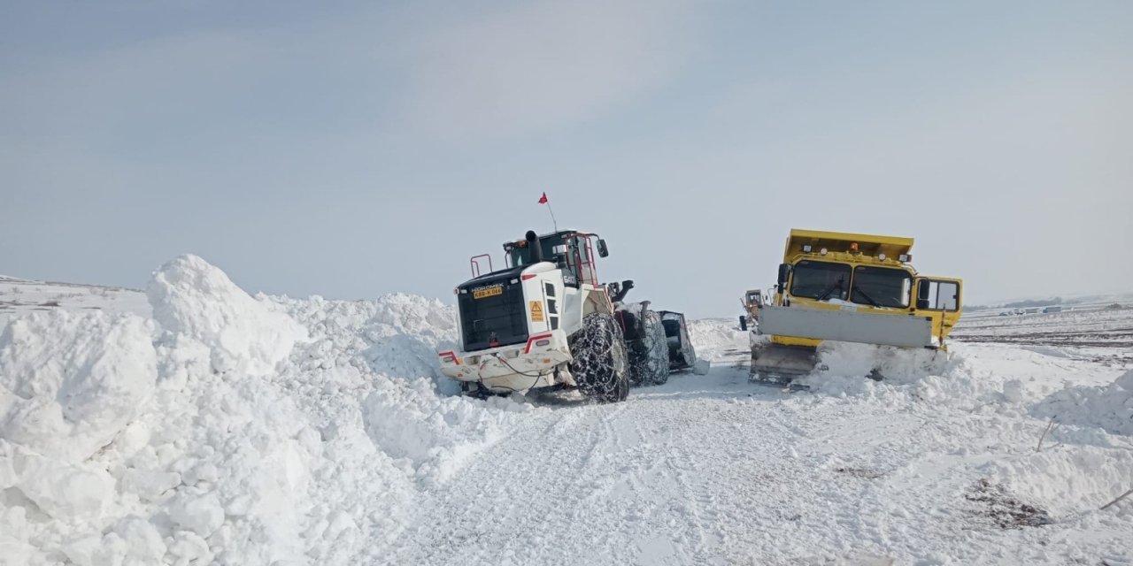 Kayseri’de 46 Yol Ulaşıma Açıldı, 2 Yol İse Kapalı