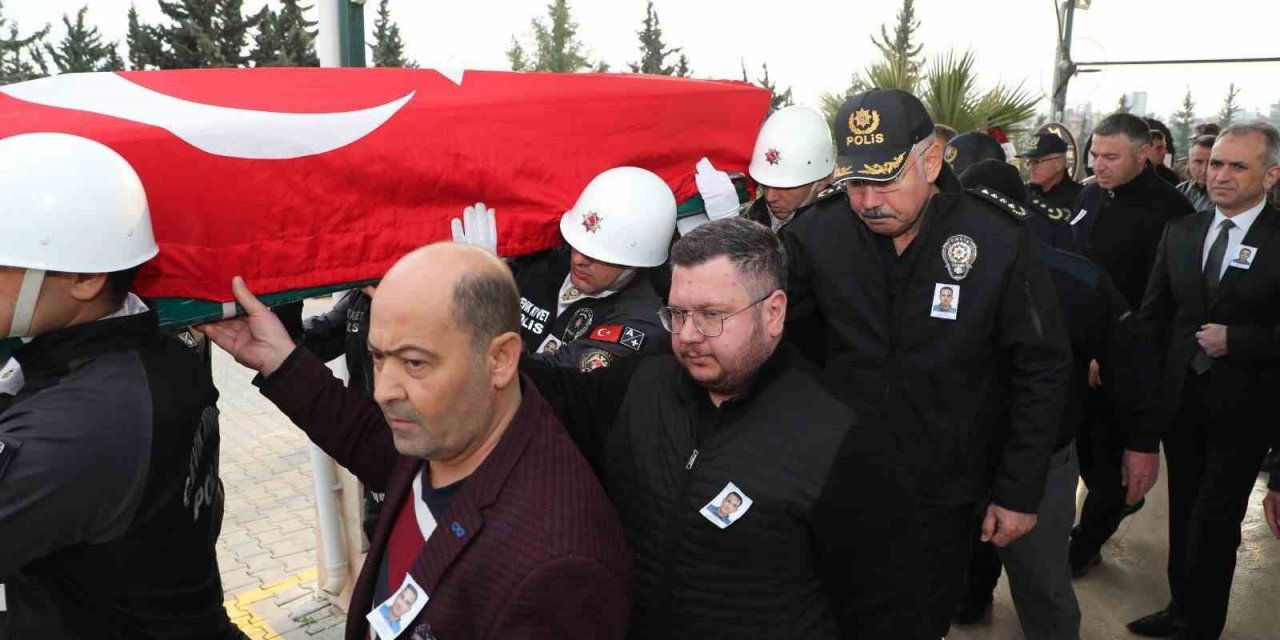 Hayatını Kaybeden Polis Memuru Son Yolculuğuna Uğurlandı