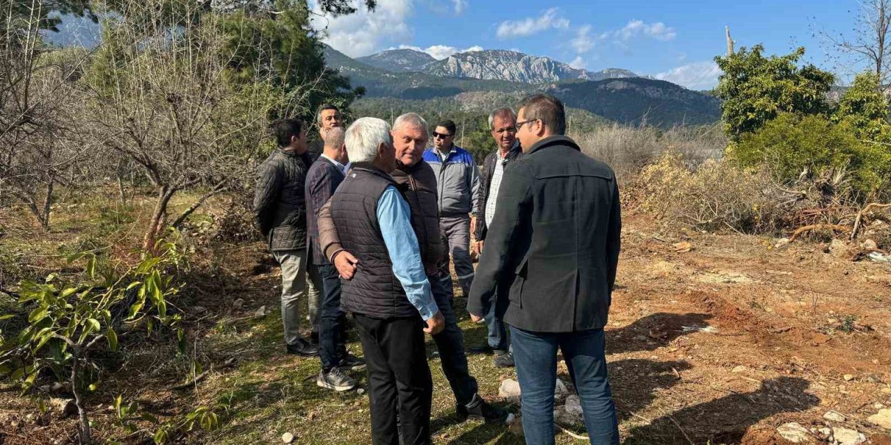 Kemer’de İmar Yolları Açılmaya Devam Ediyor