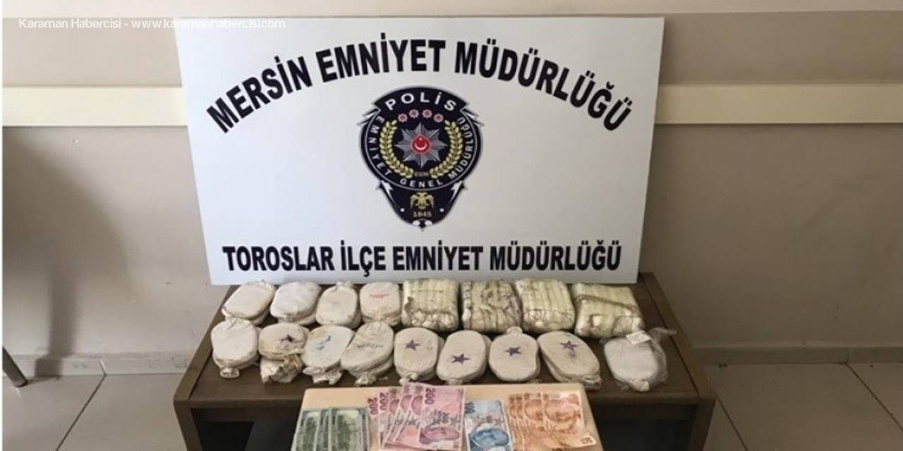 Mersin’de Uyuşturucu Operasyonu