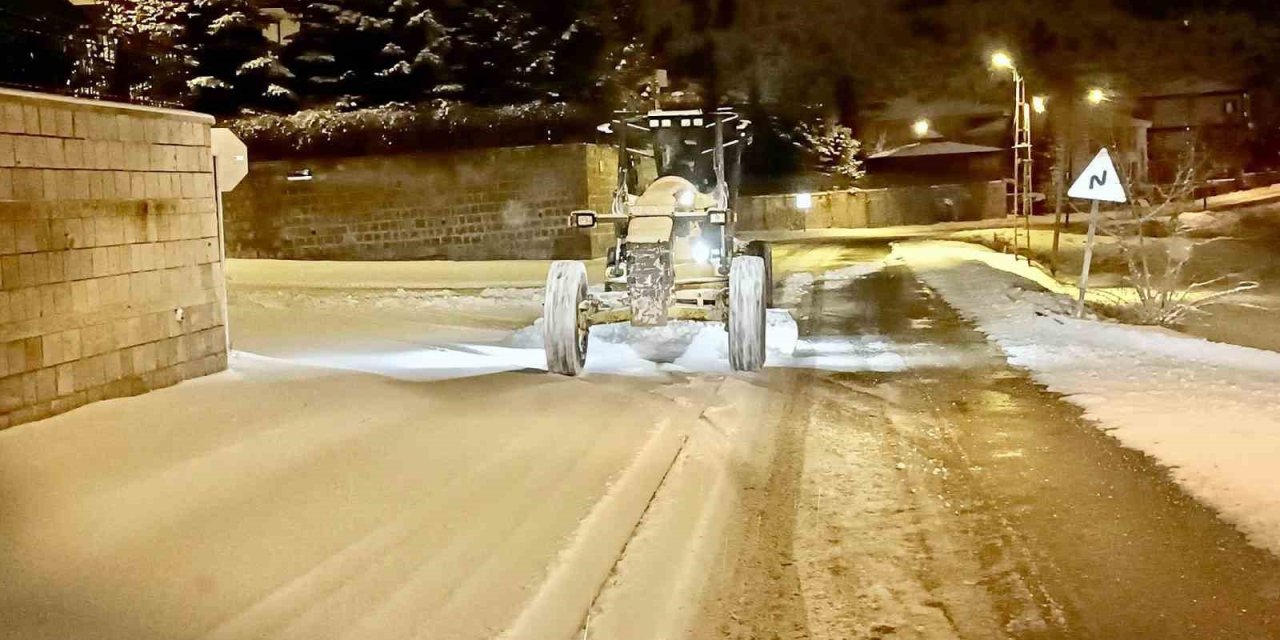 Talas’ta Gece Gündüz Kış Çalışması