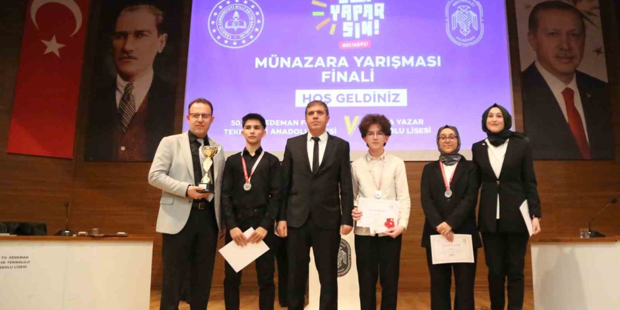 Sen Yaparsın Melikgazi Münazara Yarışması’nın Şampiyonu Belli Oldu