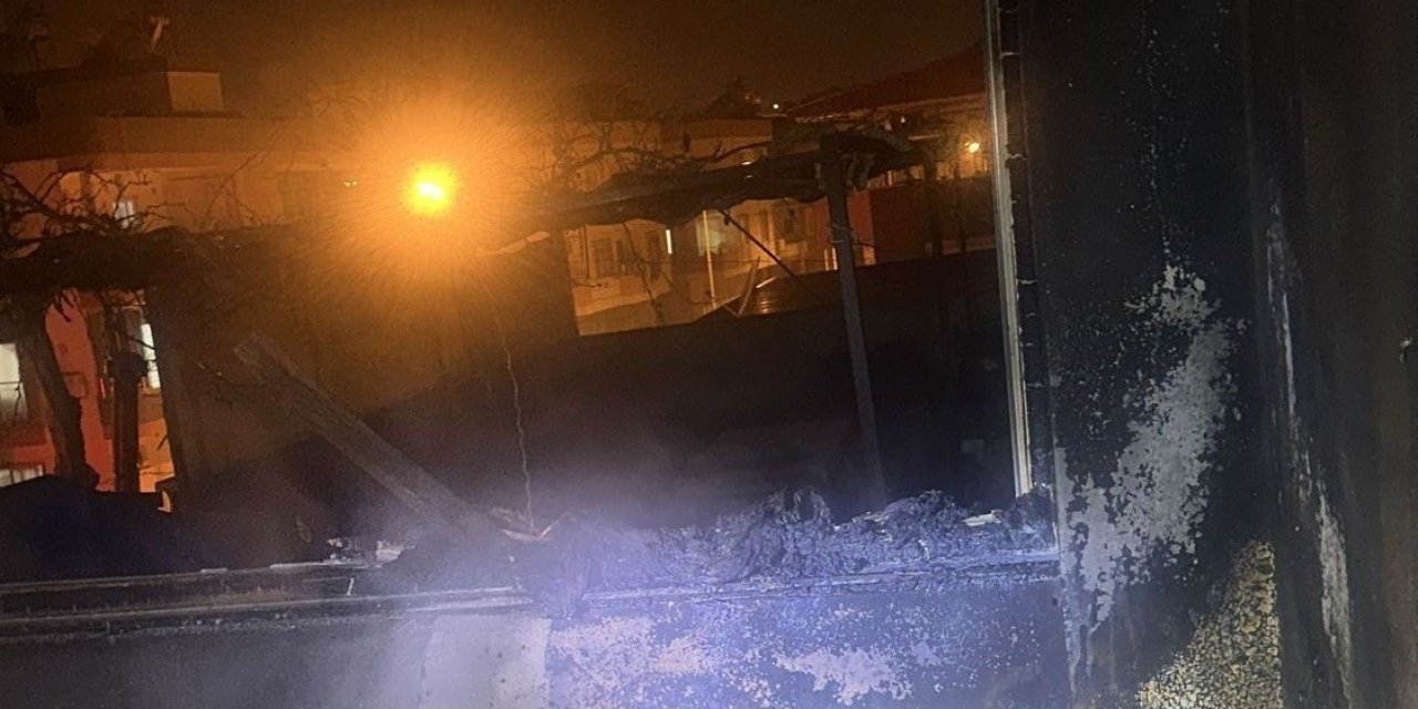 Mersin Tarsus’ta Ev Yangını