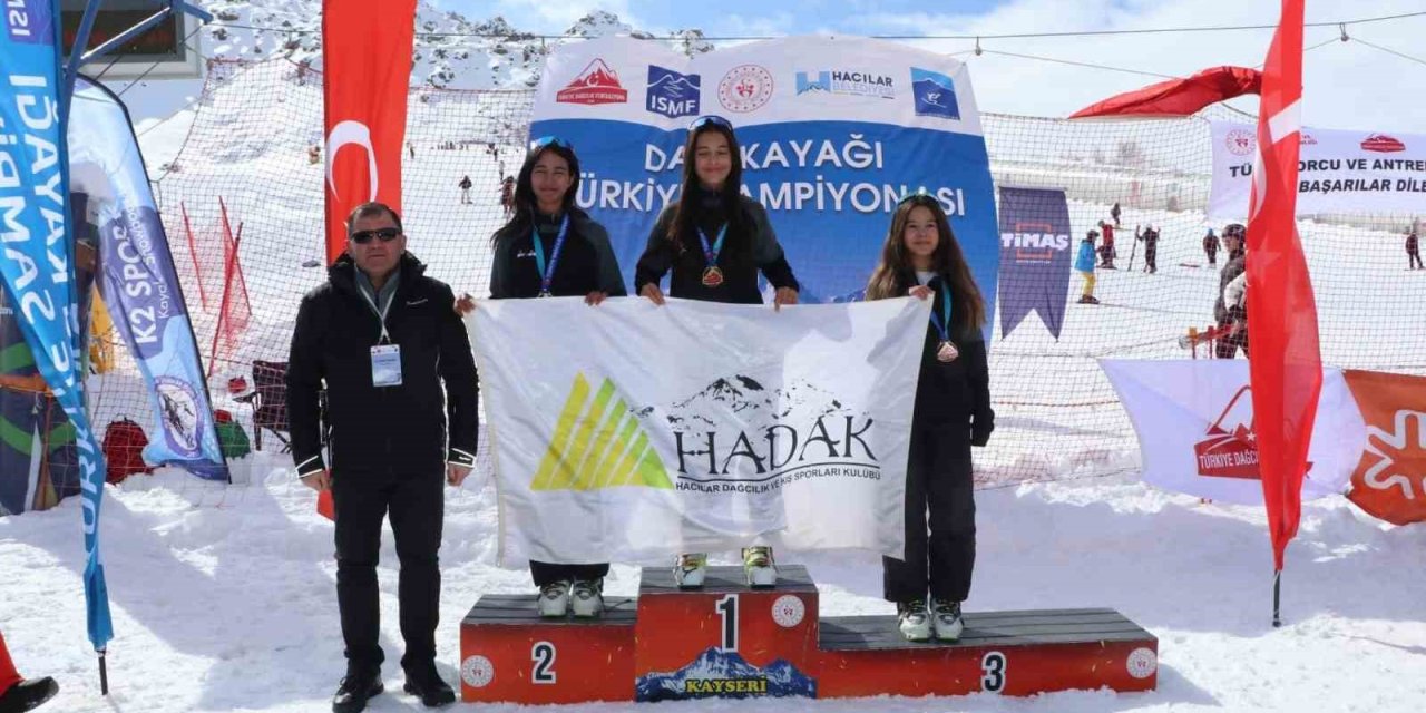 Dağ Kayağı Gençler Ve Büyükler Türkiye Şampiyonası Kayseri’de Yapıldı