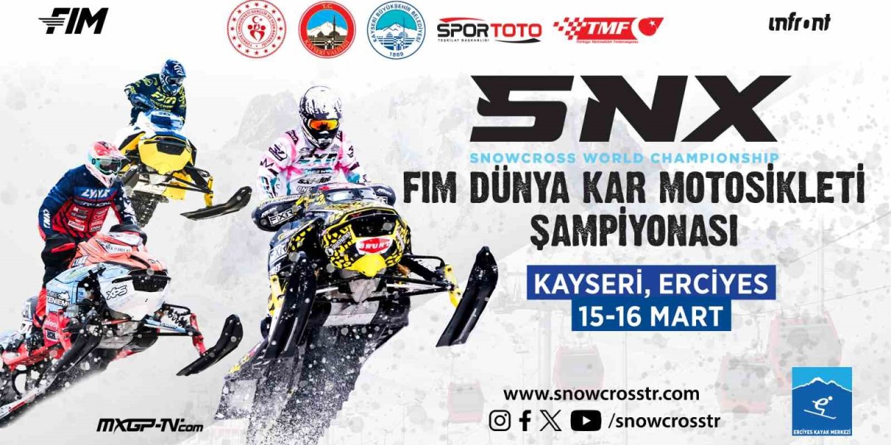 Dünya Kar Motosikleti Şampiyonası 86 Ülkede Takip Edilecek
