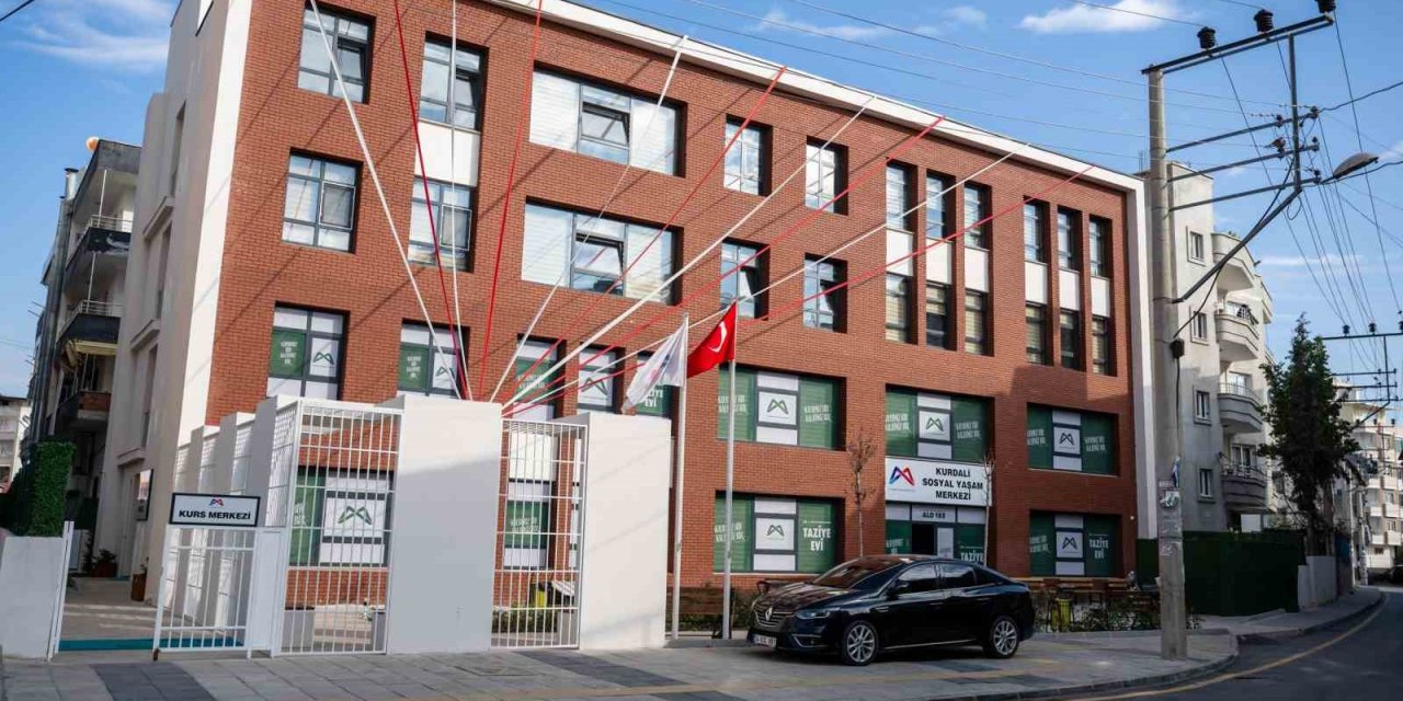 Mersin’de Yapımı Tamamlanan ’kurdali Sosyal Yaşam Merkezi’ Hizmete Açıldı