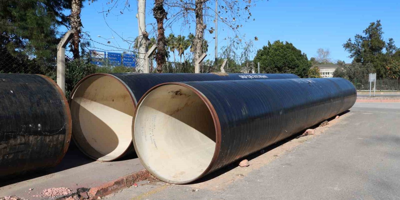 Asat’tan Kepez’e İçme Suyu Hattı Takviyesi