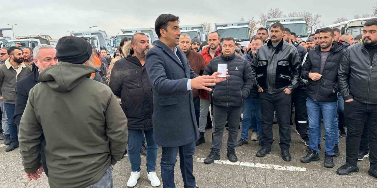 Kayseri’de Belediye İşçileri İş Bıraktı