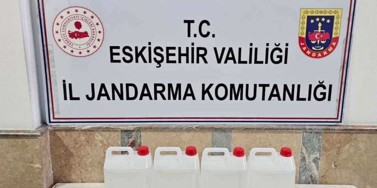 Sahte İçki Üretmek İsteyen Şahsa Jandarma Engel Oldu