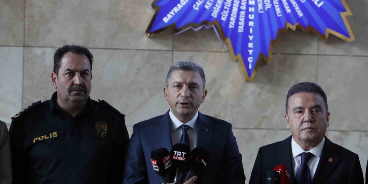 Antalya Valisi Şahin: "denetimlerde Sorumluluklarını Yerine Getirmeyen Kim Olursa Olsun Yasal Süreçleri İşleteceğiz"