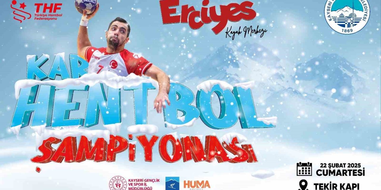 Erciyes’ten Türkiye’de Bir İlk Daha: Kar Hentbol Şampiyonası