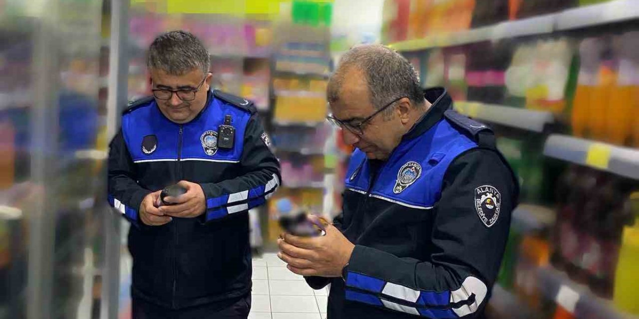 Alanya’da Son Kullanma Tarihleri Geçen Ürünlere Zabıta Hamlesi
