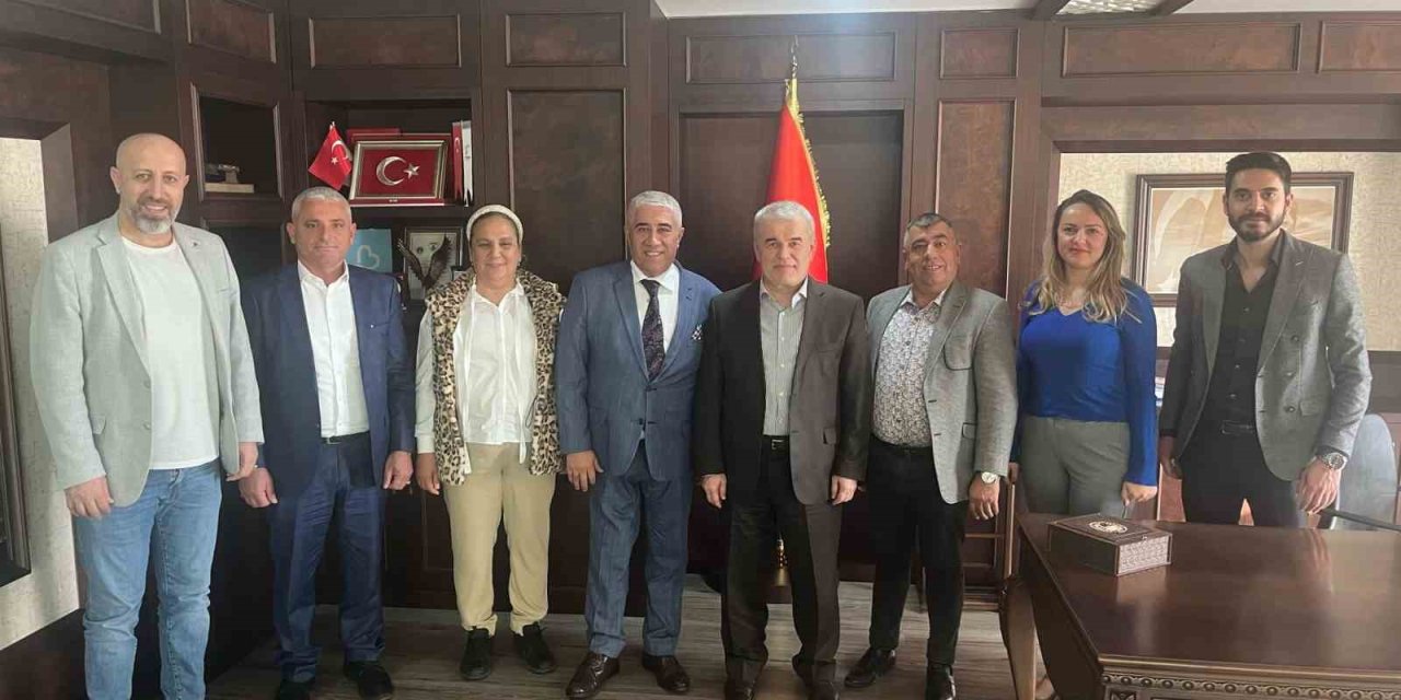 Çorum İş İnsanları Platformu, Kepez Kaymakamı Şahin İle Bir Araya Geldi