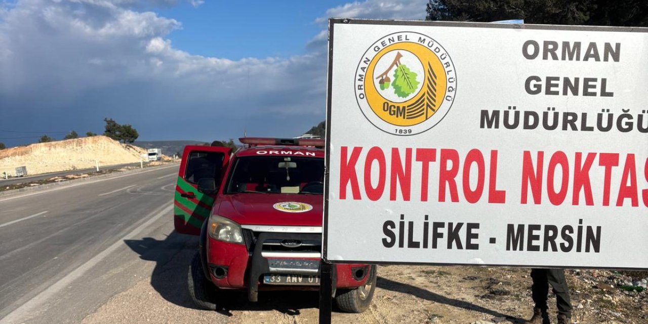 Mersin’de Ormanların Güvenliğini Sağlamak İçin Önleme Araması Yapıldı