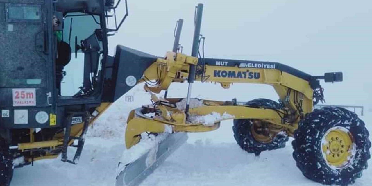 Mut Sertavul Geçidi’nde Zincirsiz Araçların Geçişine İzin Verilmiyor