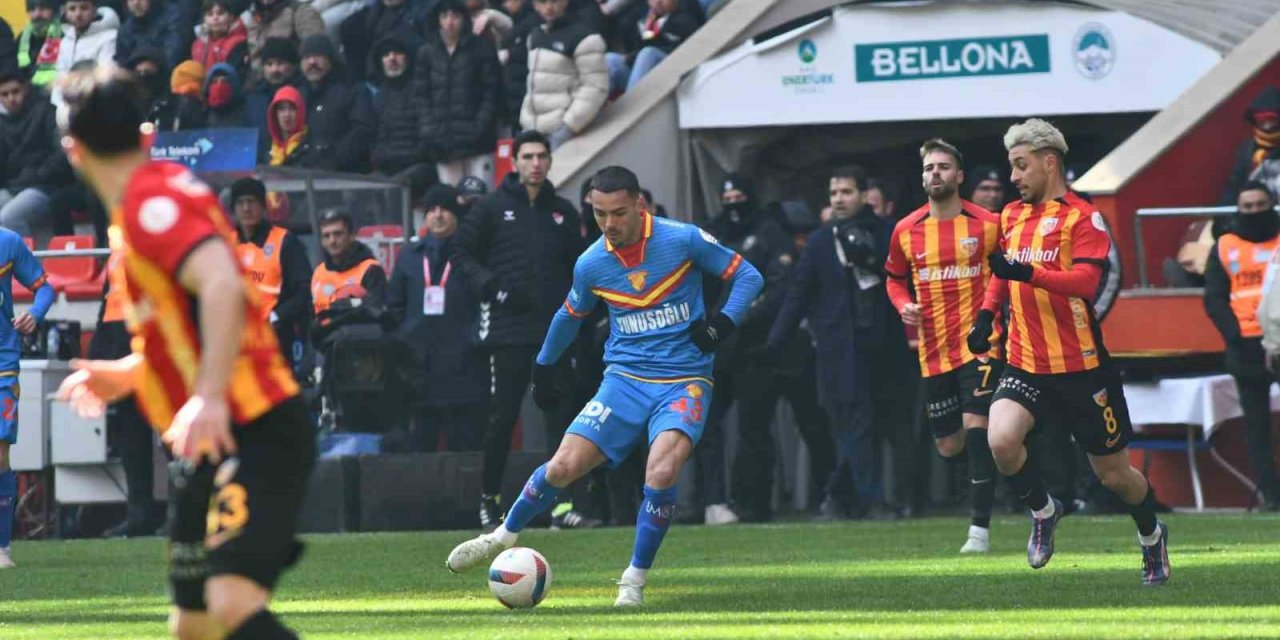 Trendyol Süper Lig: Kayserispor: 1 - Göztepe: 0 (maç Sonucu)