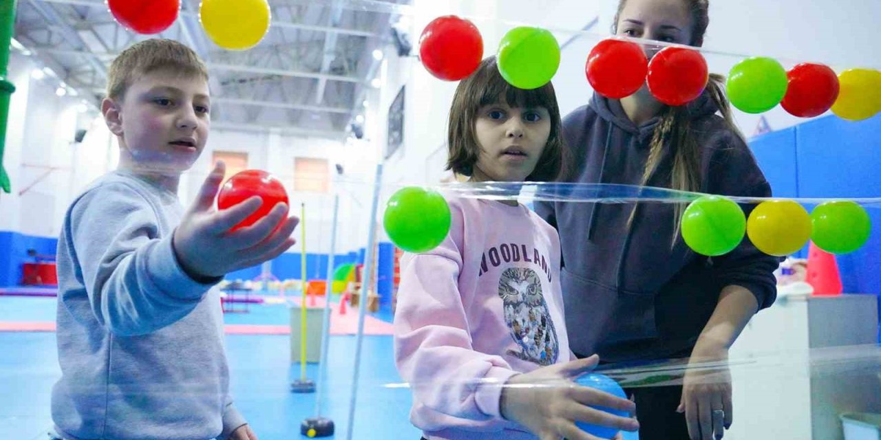 Özel Bireyler Özel Spor Yapmanın Keyfini Tepebaşı’nda Yaşıyor