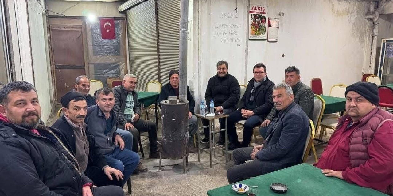 Serik Kaymakamı Şahin, Zirai Don Nöbeti Tutan Çiftçilerle Sabahladı