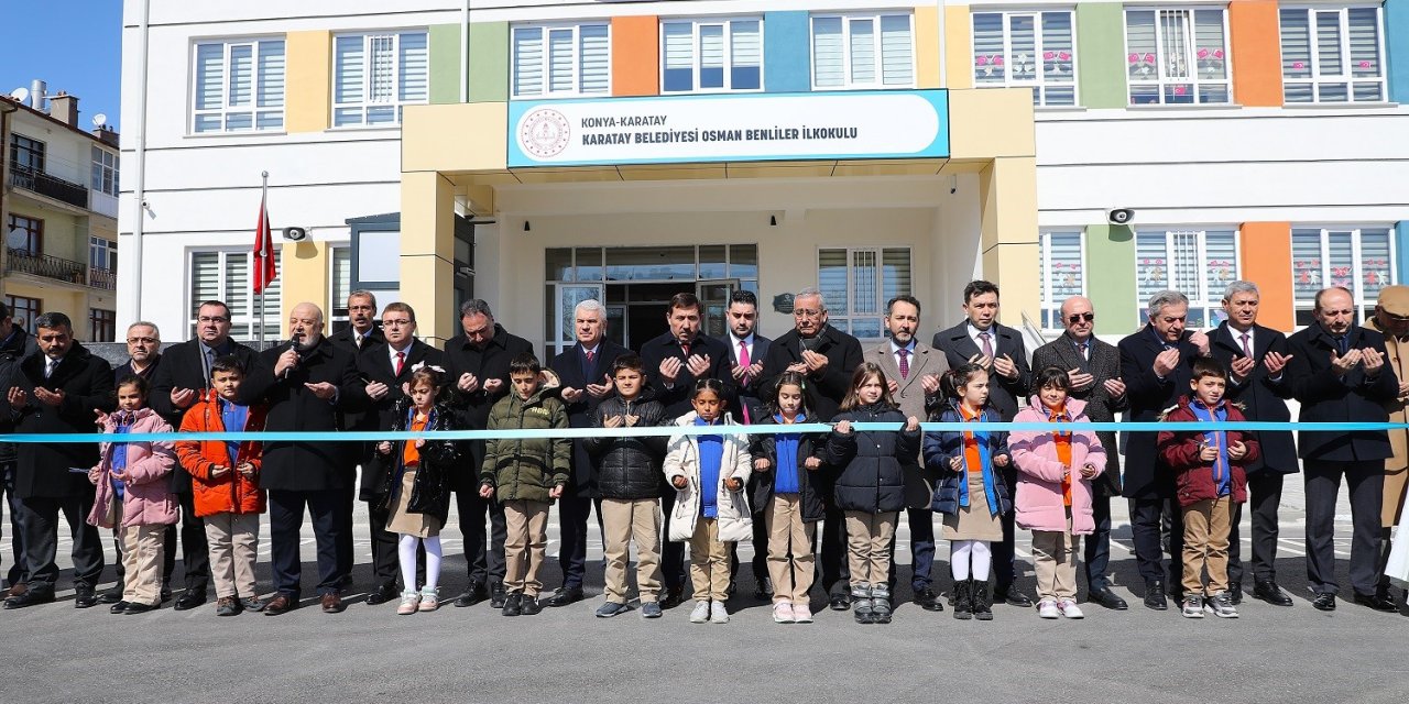 Karatay’a 59 Milyonluk Yeni Okul Kazandırıldı