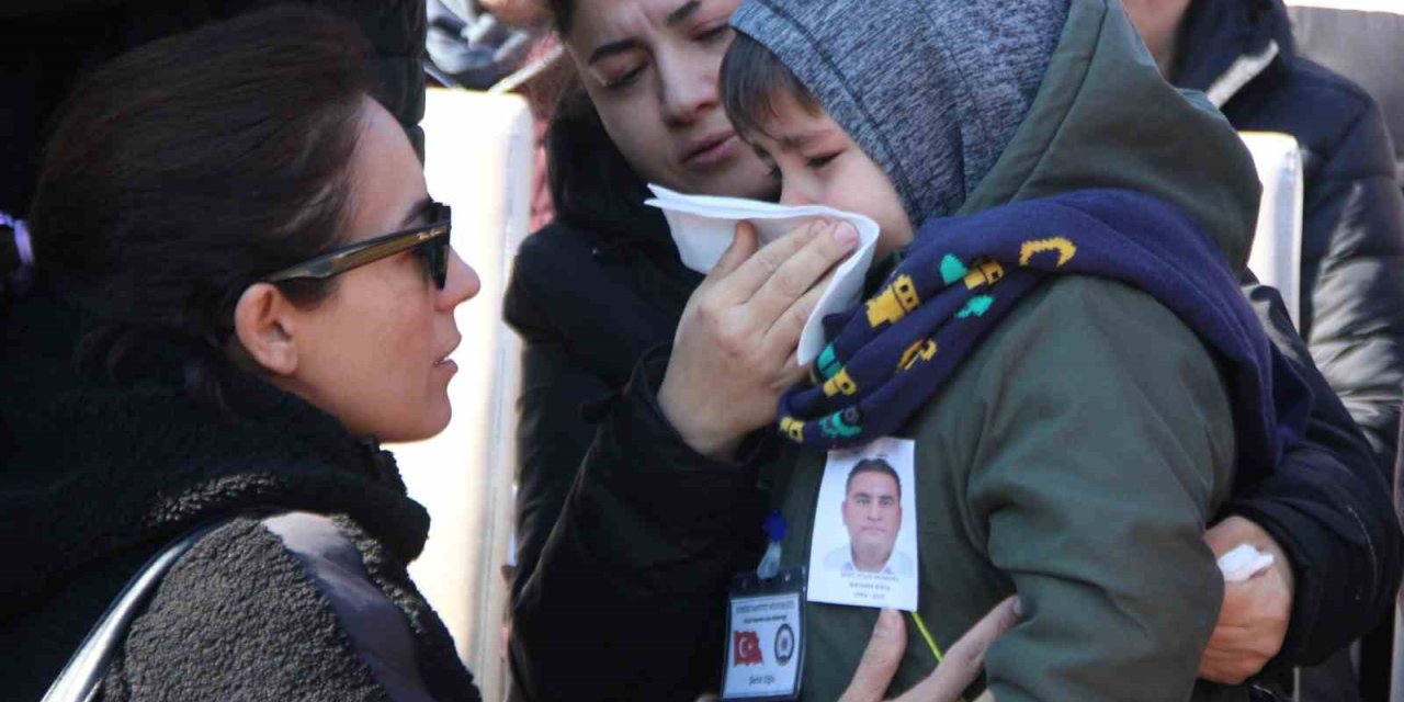 Şehit Babaya Gözyaşlarıyla Veda