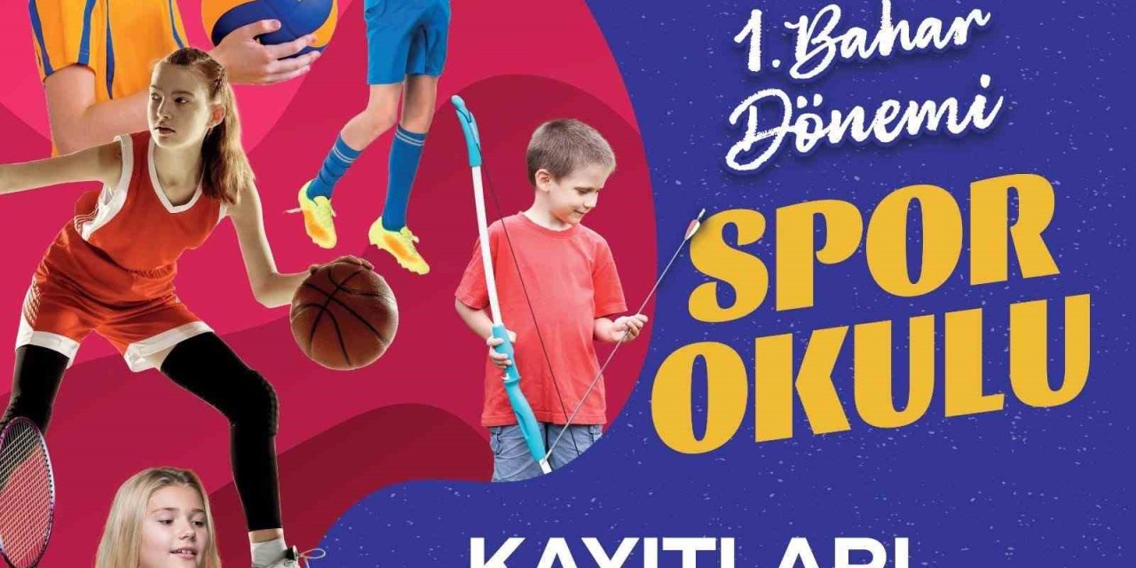Spor A.ş.’nin 1. Bahar Dönemi Spor Okulu Kayıtları Başladı