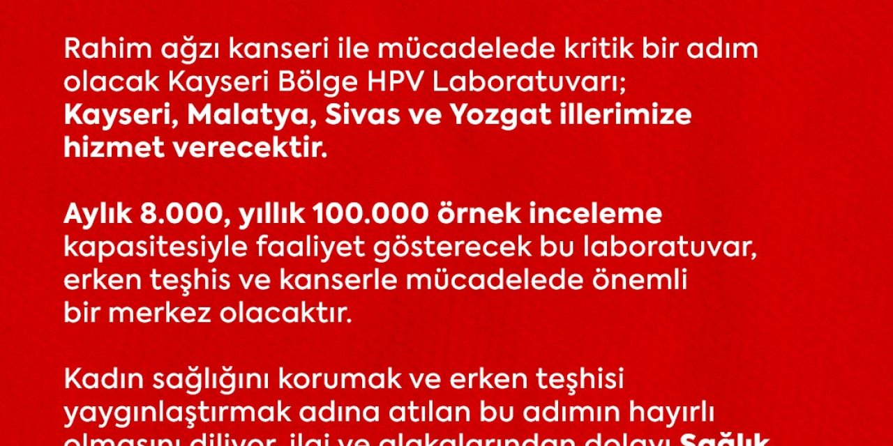 Mhp’li Ersoy’dan Kayseri’ye Bir Müjde Daha