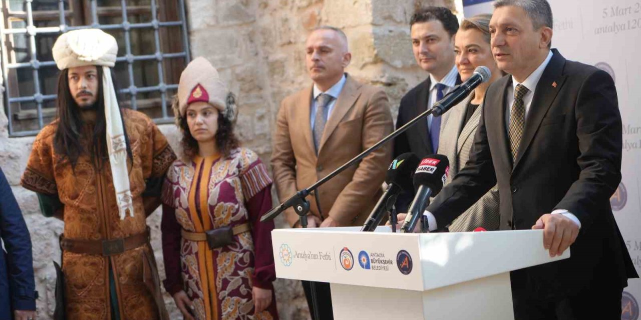 1207’den 1930’a: Antalya’nın Tarihi Günleri Yeniden Yaşanacak