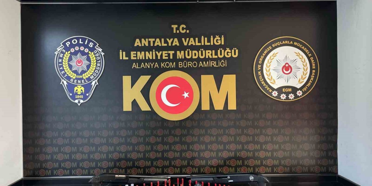 Alanya’da Suç Örgütüne Darbe: 8 Şüpheli Tutuklandı