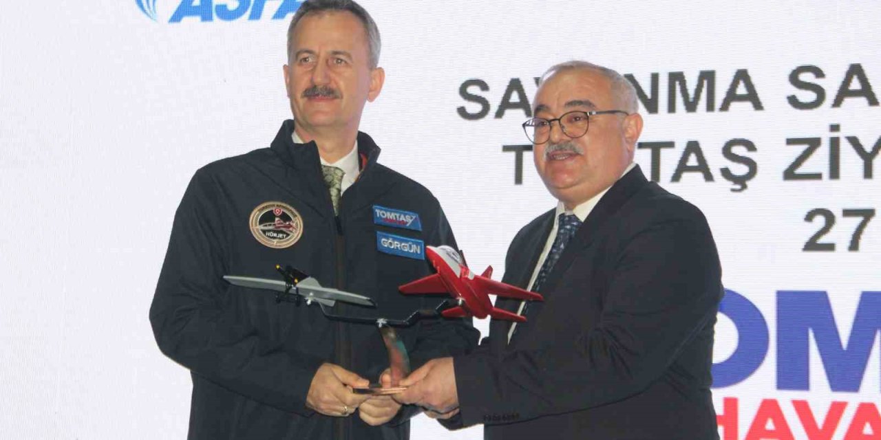 Savunma Sanayi Başkanı Prof. Dr. Görgün, Tomtaş’ı Ziyaret Etti