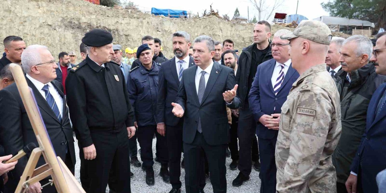 Kumluca’da Yeni Jandarma Binasının Temeli Atıldı