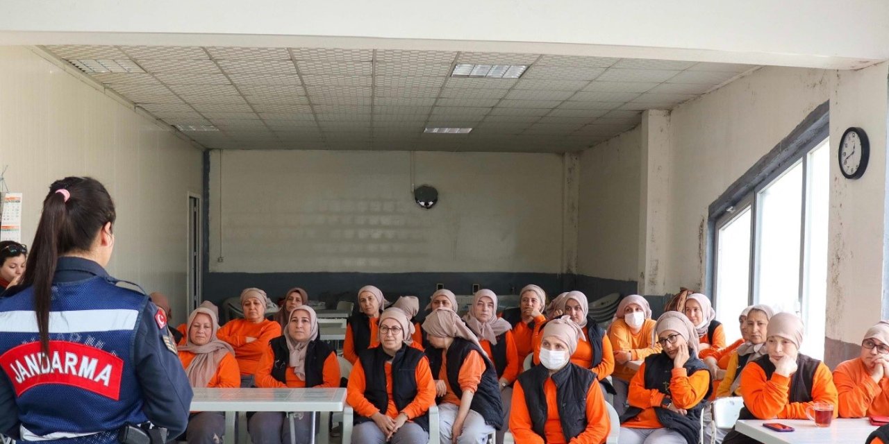 Jandarma Ekiplerinden Sivrihisar İlçesinde Seminer