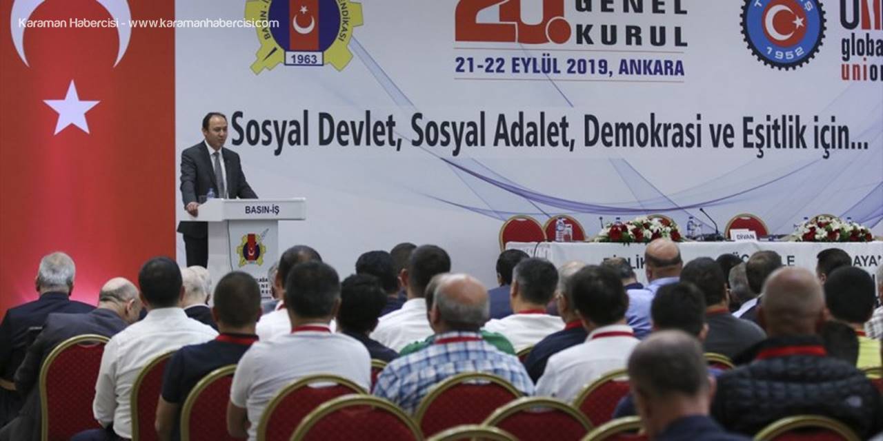 Basın-iş Sendikası 20. Olağan Genel Kurulu Toplandı