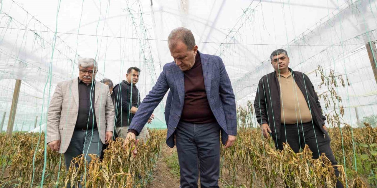 Başkan Seçer, Zirai Dondan Etkilenen Çiftçilerle Bira Araya Geldi