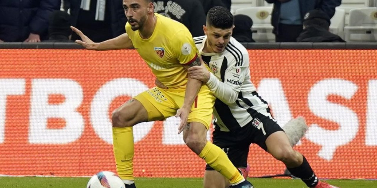 Kayserispor Beşiktaş Deplasmanında Yine Kazanamadı
